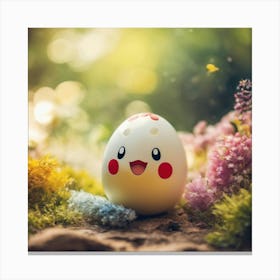 Pokemon Easter Egg Canvas Print