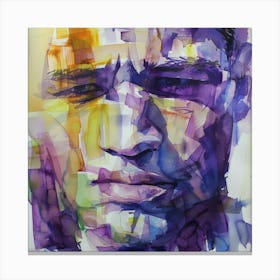 Portrait Of A Man Canvas Print