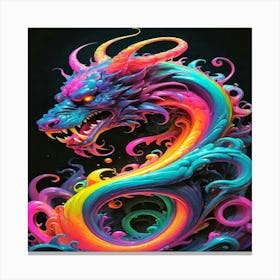 Dragon Painting Canvas Print