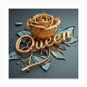 Queen Rose Canvas Print