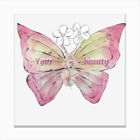 Your Beauty Canvas Print