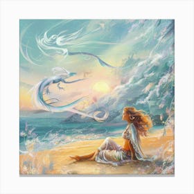 Mermaid Canvas Print