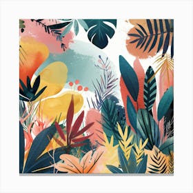 Tropical Jungle 4 Canvas Print