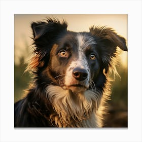 Border Collie 1 Canvas Print