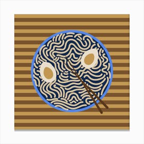 Ramen Noodles Canvas Print