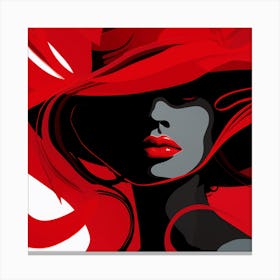 Red Hat 3 Canvas Print