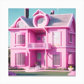 Barbie Dream House (308) Canvas Print