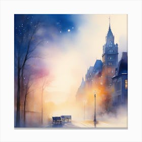 Of A City Canvas Print