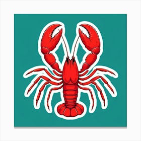 Lobster Canvas Print