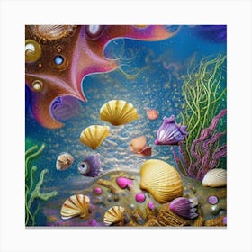 Under The Sea 3 Canvas Print