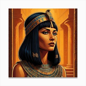 Egyptian Queen Canvas Print