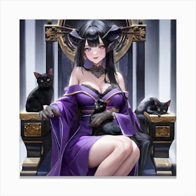 Demon Queen Canvas Print