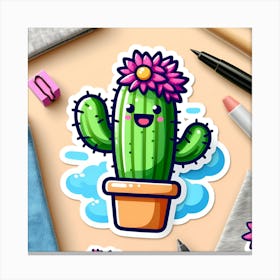 Cactus 3 Canvas Print