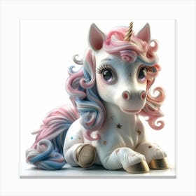 Unicorn Figurine 56 Canvas Print