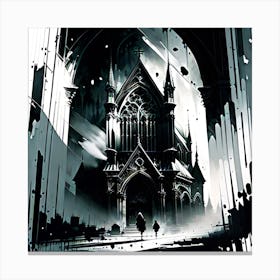 Gothic Cathedral 9 Canvas Print