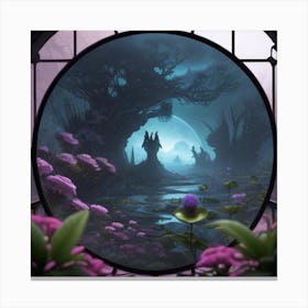 Alien Garden Canvas Print