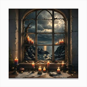 Window View 1 Canvas Print