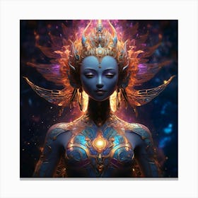 Mystical Goddess Canvas Print