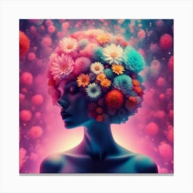 The Power Of Flowers Canvas Print