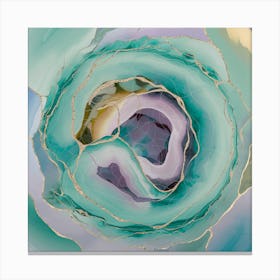 Agate Canvas Print