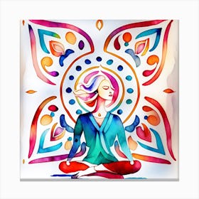 Yoga_3 Canvas Print