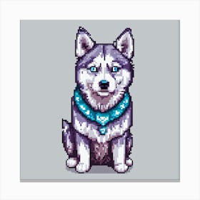 Husky Dog Canvas Print