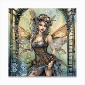 Steampunk Fairy Canvas Print
