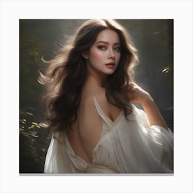 Asian Beauty Canvas Print