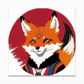 Red Fox 1 Canvas Print