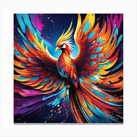 Phoenix Bird 2 Canvas Print