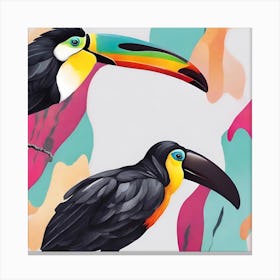 Toucans Canvas Print