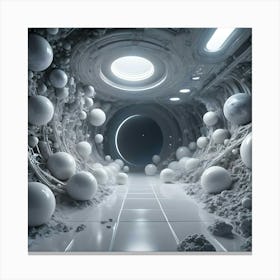 Synthesizing Time & Space 2 Canvas Print