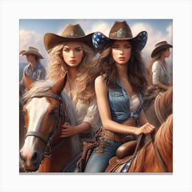 Cowbabes Canvas Print