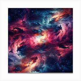 Nebula In Space 1 Canvas Print