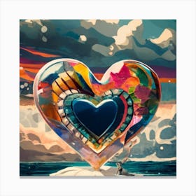 Heart Of Love Canvas Print