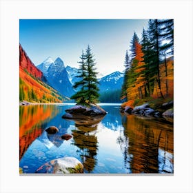 Autumn In Colorado Canvas Print