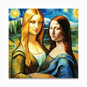 Mona Lisa shb Canvas Print