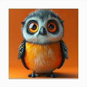 Cute Owl 5 Canvas Print