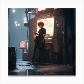 Cyberpunk Canvas Print