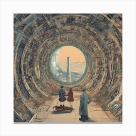 Tunnel Canvas Print