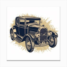 Vintage Car Canvas Print