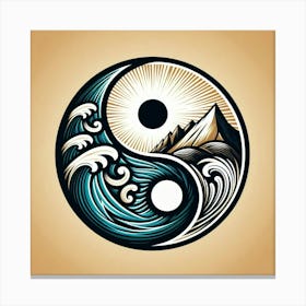 Yin Yang 1 Canvas Print