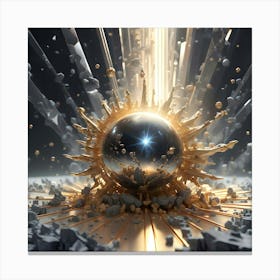 Essence Of Science 10 Canvas Print