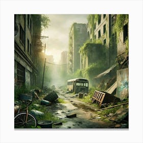 Last Of Us Canvas Print