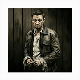 Jeremy Renner 3 Canvas Print