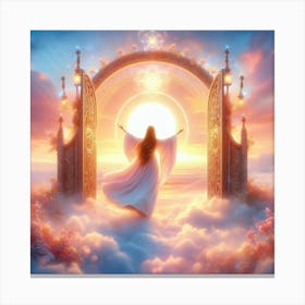 Angelic Gate Canvas Print