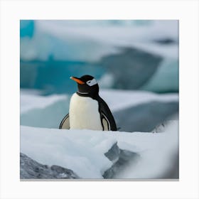 Antarctic King Penguin 2 Canvas Print