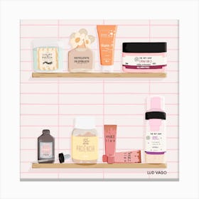 Real Skincare Canvas Print