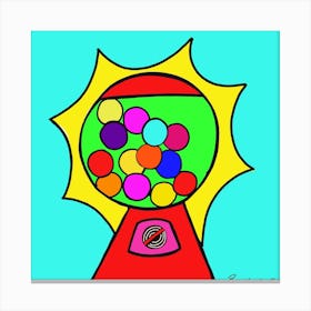 Gumballs Canvas Print