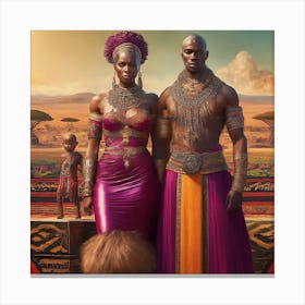 Black Panther 1 Canvas Print